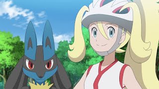 UK Korrina Returns at the Battle Festival Challenge  Pokémon Journeys  Official Clip [upl. by Nosilla]