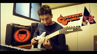 Clockwork Orange  Funeral Of Queen Mary guitar cover [upl. by Anaib233]