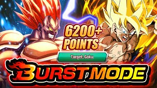 NAMEK GOKU BURST MODE HOW TO GET 6000 POINTS WITH TARGET GOKU Dokkan Battle [upl. by Acalia585]