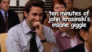 Best of John Krasinskis Bloopers from The Office US  Jim Halpert  Comedy Bites [upl. by Kelci834]