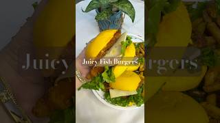 quotHomemade Fish Burger Recipe  Perfect RestaurantStyle Fish Burgers amp Bunsquot [upl. by Ayidan]