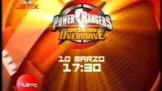 Power Rangers Operation Overdrive  Anuncio de Jetix en 2008 [upl. by Cresa292]