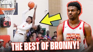 BEST OF BRONNY JAMES 🔥🚨  Full Junior Season Highlights [upl. by Kciremed625]