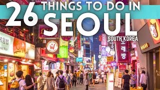 Best Things To Do in Seoul South Korea 2024 4K [upl. by Whang742]