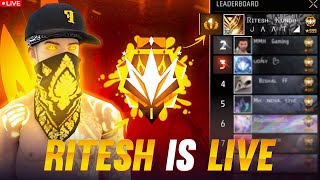 Ritesh Live Free Fire Live Stream fflive [upl. by Nivrem476]