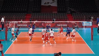 Jenia Grebennikov  Defense Performance  Tokyo 2020 Olympics [upl. by Nerat623]