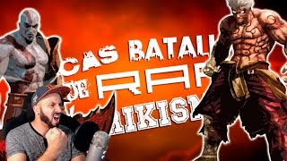 Kratos vs Asura Épicas Batallas de Rap del Frikismo T2  Keyblade  REACTION [upl. by Wainwright112]