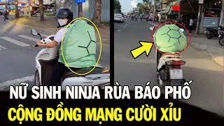 Mang ‘BALO RÙA’ Báo Phố nữ sinh làm CĐM được phen cười tổn thương mrtrends77 [upl. by Daniele721]