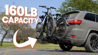 Best Ebike Rack for Traveling  Yakima OnRamp LX Bike Rack Review [upl. by Berny]