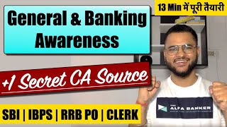 🤩Secret Source of Current Affairs Static News GA for SBI PO IBPS PO RRB PO GK for Bank Exam [upl. by Norrat227]