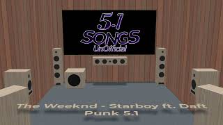 DD 51 Songs UnOfficial  The Weeknd  Starboy ft Daft Punk 51 [upl. by Hailat]