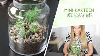 MiniKakteen Terrarium DIY [upl. by Filler505]