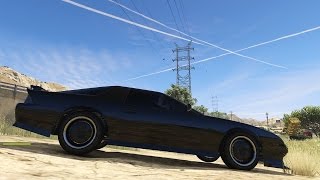 GTA 5 PC Mods Knight Rider KITT Texture Mod [upl. by Patrizio437]