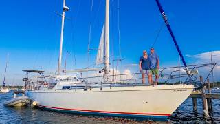 Full SAILBOAT TOUR Affordable 46ft Am Comfortable Reliable Ocean Sailing Monohull [upl. by Revorg]