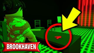 COMMENT ENTRER ET ACTIVER LE SECRET DE LA BASE SECRÈTE SUR BROOKHAVEN ROBLOX [upl. by Nwahsid]