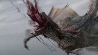 Rhaegal Death Scene Game of Thrones S08 x E04 4k [upl. by Davena]