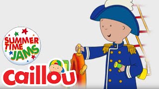 Caillou Song Sailing Over the Ocean Blue  Cartoon for Kids [upl. by Chico]