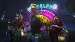 Average zombies player attempts zombies in spaceland easter egg [upl. by Ardnosac602]