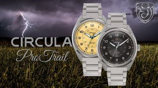 Circula ProTrail Field Watch Review [upl. by Fogarty]