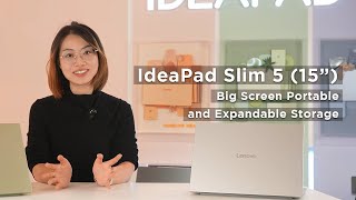 Official Review on IdeaPad Slim 5 15” Big Screen Portable and Expandable Storage [upl. by Coheman]