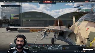 برسی موشک ها و تجهیزات F 14A Tomcat اف 14 ایرانی در war thunder [upl. by Trudnak]