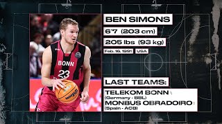 Ben Simons 23 highlights  201920 Telekom Bonn BBL [upl. by Martin200]