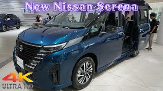 新型日産セレナePOWER Luxion 2024年モデルターコイズブルーNEW 2024 NISSAN SERENA  New Nissan Serena ePOWER Luxion 2024 [upl. by Neiluj]