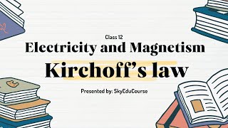 Kirchoffs law in Nepali Electricity and Magnetism  class 12  with NEB exam questions [upl. by Bamby432]