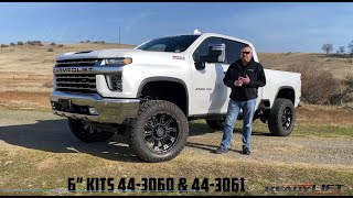 Silverado amp Sierra 2500 HD 68quot Lift Kits [upl. by Atiran986]