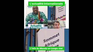 Chassée dans les pays Francophones la France se tourne vers un pays Anglophone pour son sommet [upl. by Sherrard]