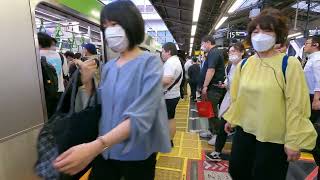 【JAPAN 4K】Walking at Shinjuku Station • Tokyo Destination [upl. by Atikehs219]