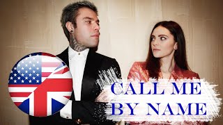 Fedez Francesca Michielin  Chiamami Per Nome  ENGLISH TRANSLATION Sanremo 2021 [upl. by Assirrac996]