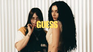 Charli XCX x Billie Eilish  Guess Lyrics [upl. by Ruscio930]