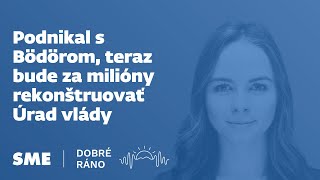 Dobré ráno Podnikal s Bödörom teraz bude za milióny rekonštruovať Úrad vlády 24102024 [upl. by Nyvets]