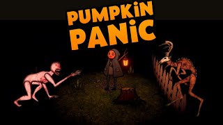 This game is so hard  Pumpkin Panic  Horror game  Gameplay [upl. by Ahsinom]