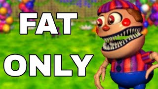 Can You Beat FNaF World Only Using Fat Characters [upl. by Persas]