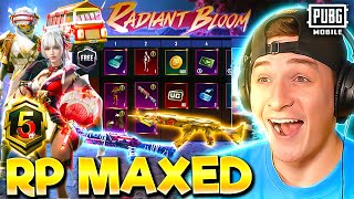 NEW MAXED TIER 100 A5 ROYALE PASS PUBG MOBILE [upl. by Teemus]