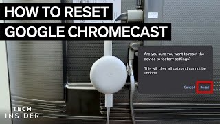 How To Reset Google Chromecast [upl. by Bachman]