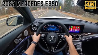 2023 Mercedes Benz E350  Beautiful But The interior [upl. by Repsag]