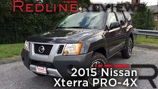 2015 Nissan Xterra PRO4X Review Walkaround Exhaust amp Test Drive [upl. by Helm242]