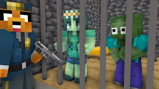 Monster School  Zombie Father RIP  SAD STORY   Minecraft Animation [upl. by Htebaile550]