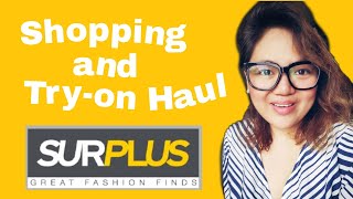 SM Surplus Shopping and Try on HaulVlog1Anthonette Dela Peña [upl. by Aicyle836]