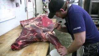 How to Break Down a Side of Beef  The Village Butcher [upl. by Hunger]