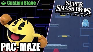 PACMAZE in SUPER SMASH BROS ULTIMATE [upl. by Jb302]