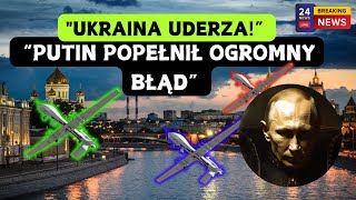 Trudna noc żołnierzy w Rosji Ukraińskie drony ruszyły na Moskwę WOJNA ROSJAUKRAINA [upl. by Fidelity]