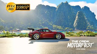 Exploring the new island MAUI  The crewmotorfest  porsche 911 Gameplay crewmotorfest [upl. by Salaidh]