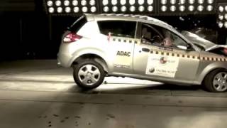 Crash Test  Ford Ka Fly Viral sin airbags  Latin NCAP [upl. by Sikata]