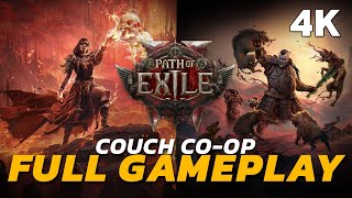 Path Of Exile 2 Witch amp Warrior Console Gameplay Playthrough [upl. by Aneala]