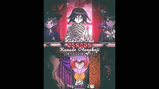 Kokichi Oma vs Kanade Otonokoji  intelligent wise shorts [upl. by Kciregor660]