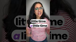 English Grammar Practice  Little VS A Little  What’s The Difference grammar tips learnenglish [upl. by Atte585]